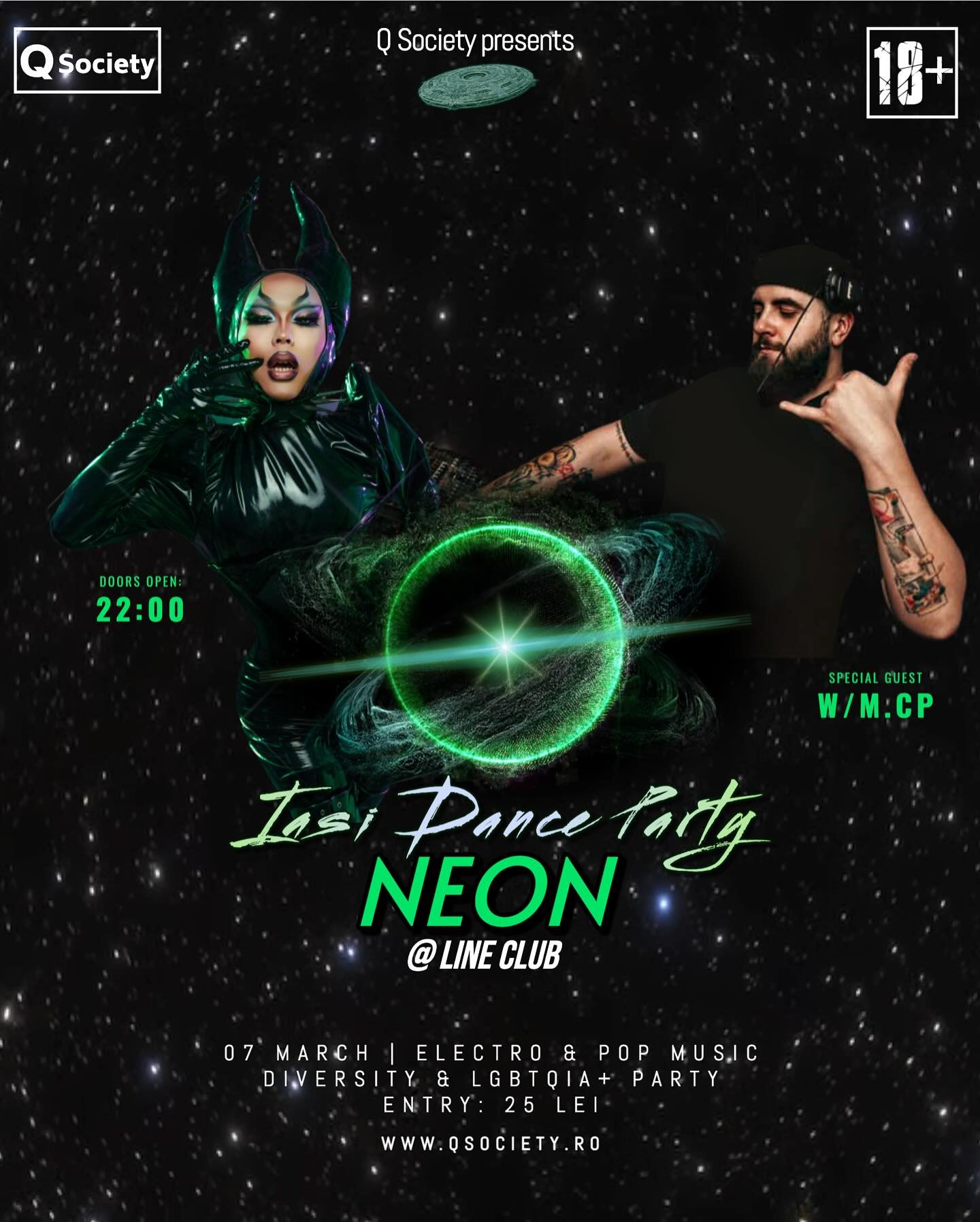 ✨ IAȘI DANCE PARTY: NEON – The mothership has landed on the dance floor. Time to glow! ✨