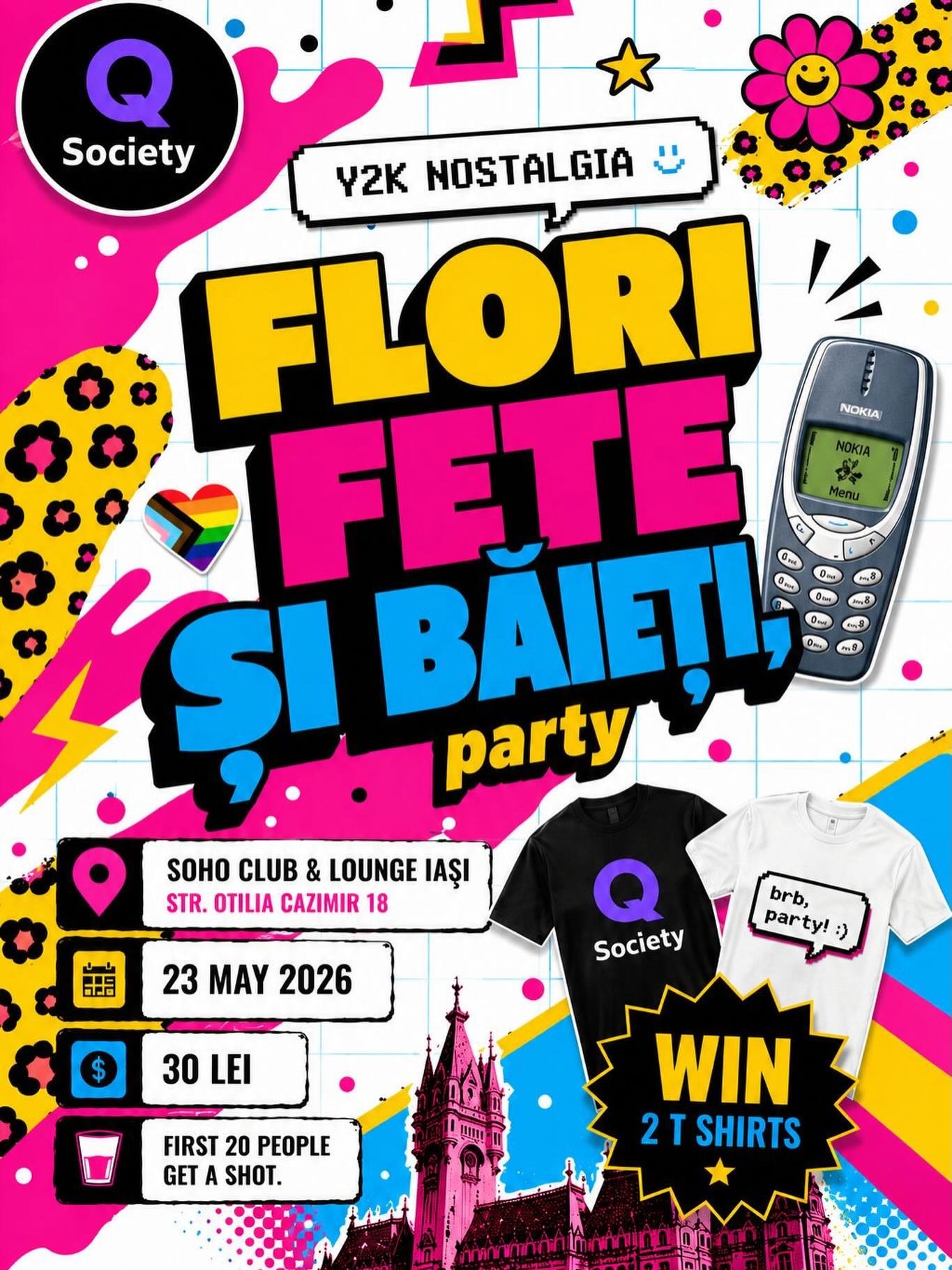 Iași, scoatem anii 2000 din arhivă. 🎵🏳️🌈