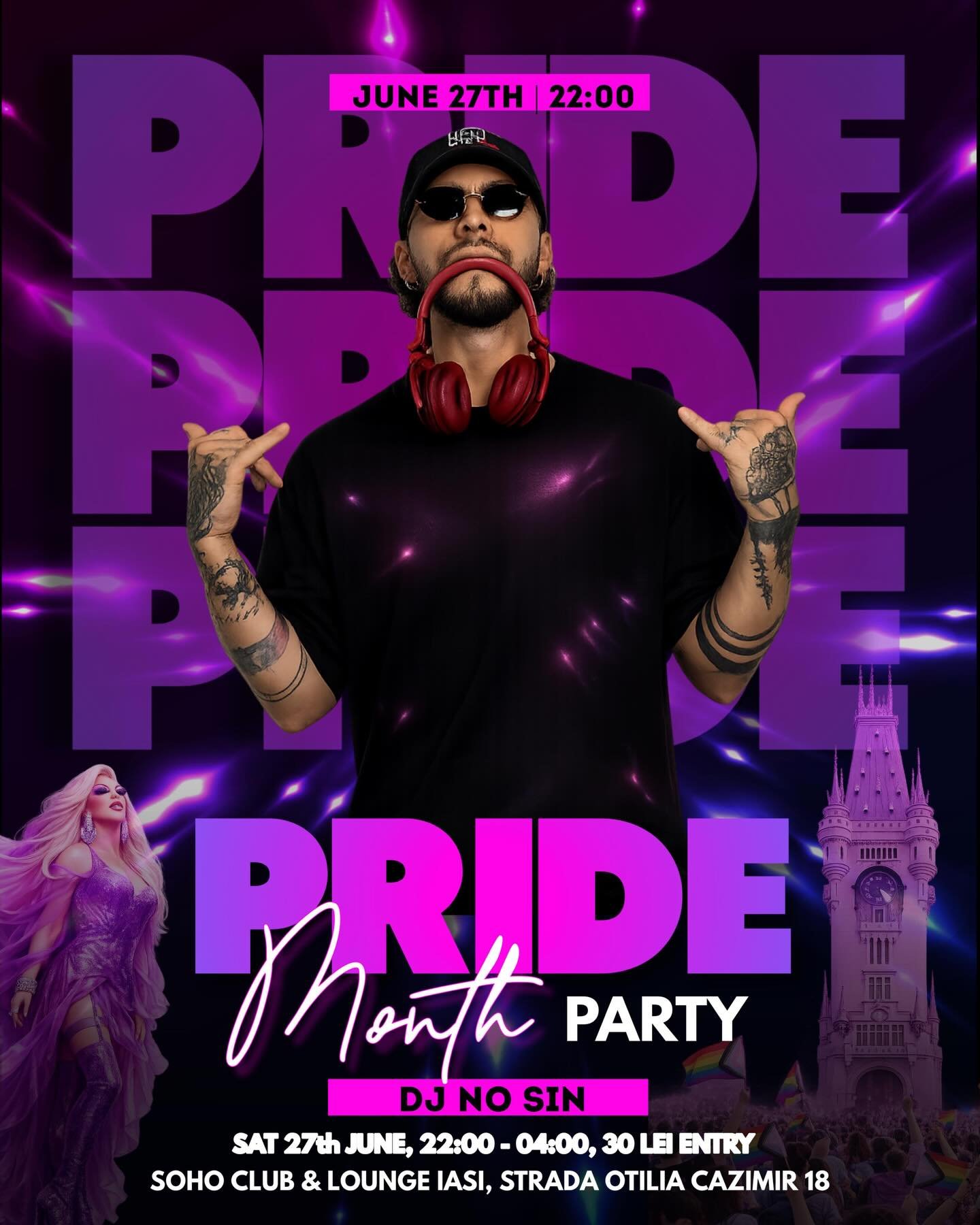 🌈 PRIDE MONTH PARTY 💜